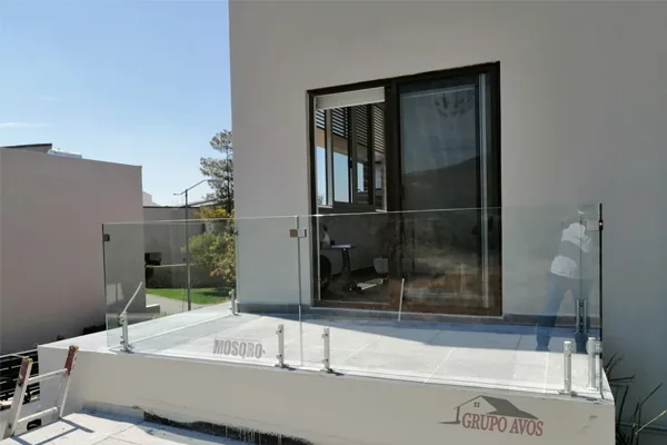 Barandal de aluminio moderno diseño 1