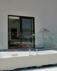 Barandal para balcón de vidrio templado