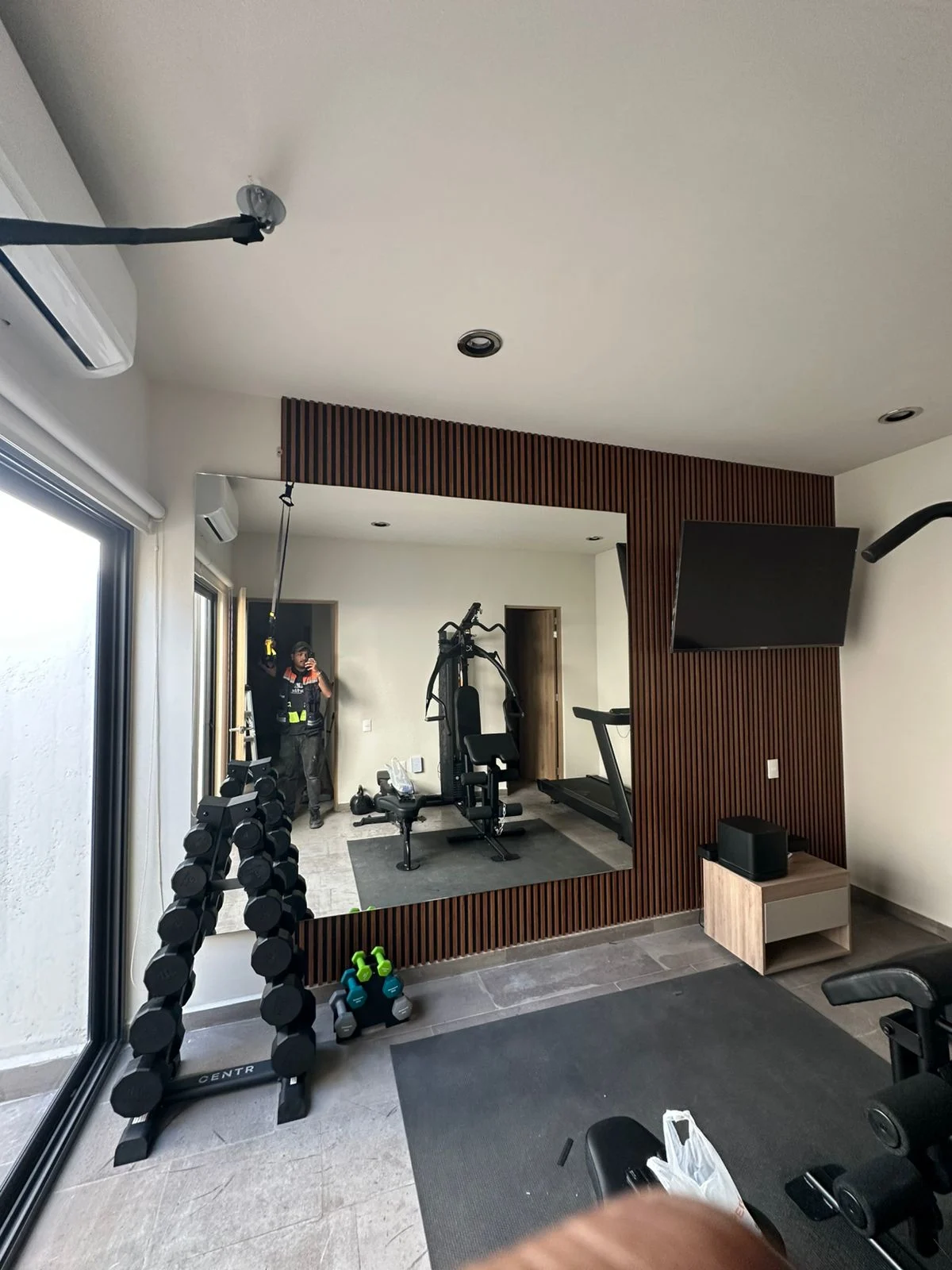 Espejo para gimnasio  fabricado a medida