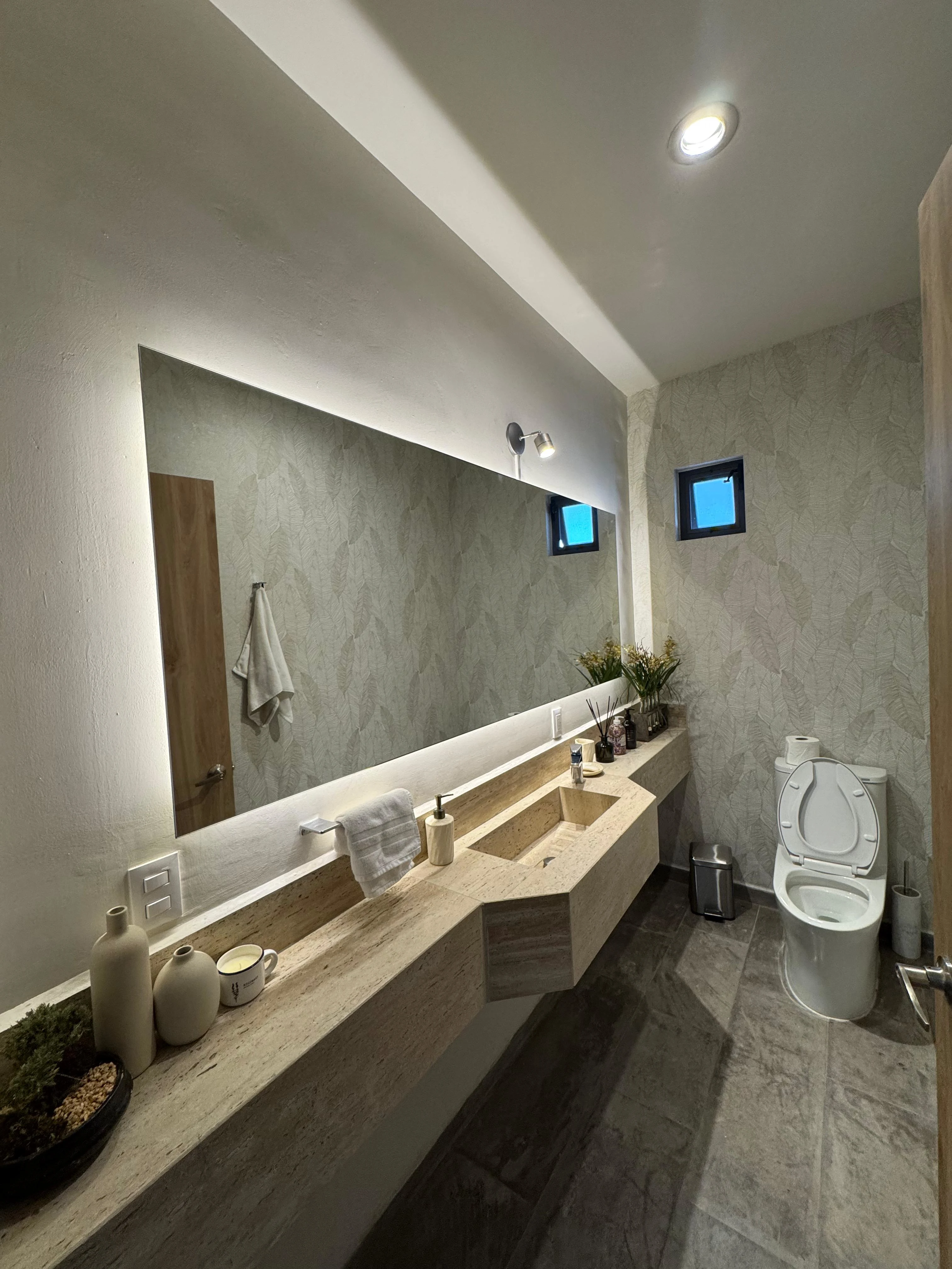 Espejo para baño  fabricado a medida