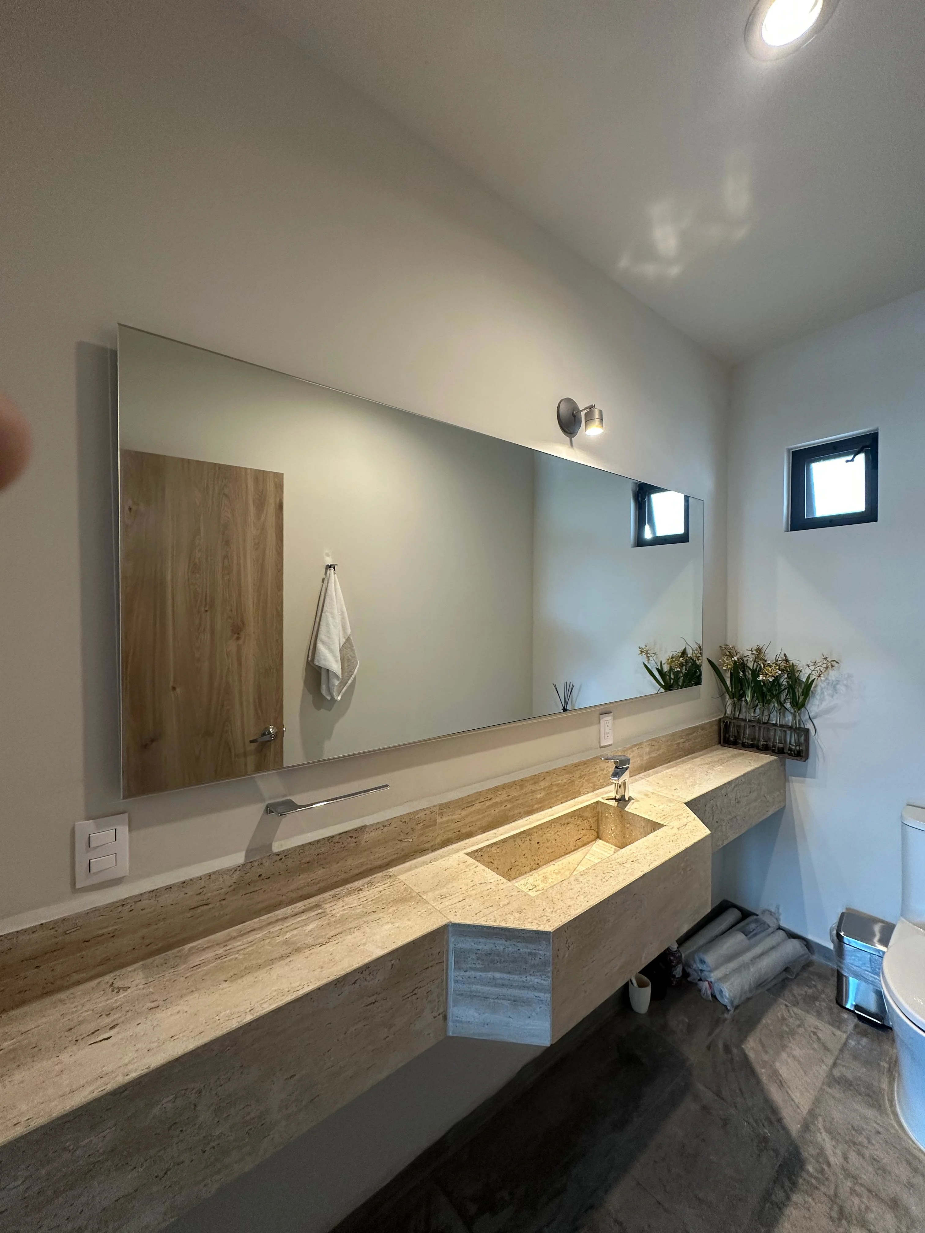 Espejo para baño  fabricado a medida