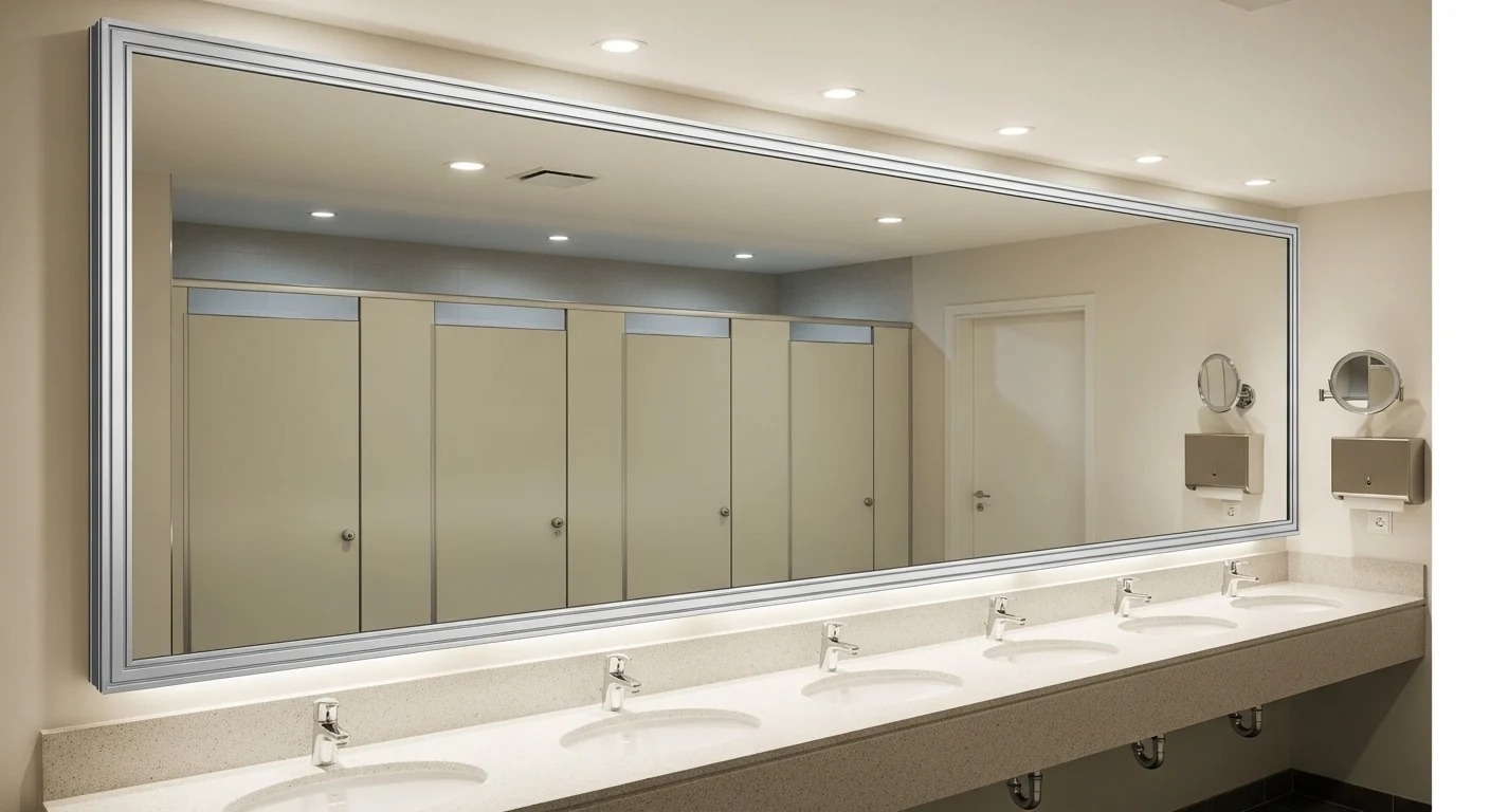 Espejos para baños residenciales y comerciales