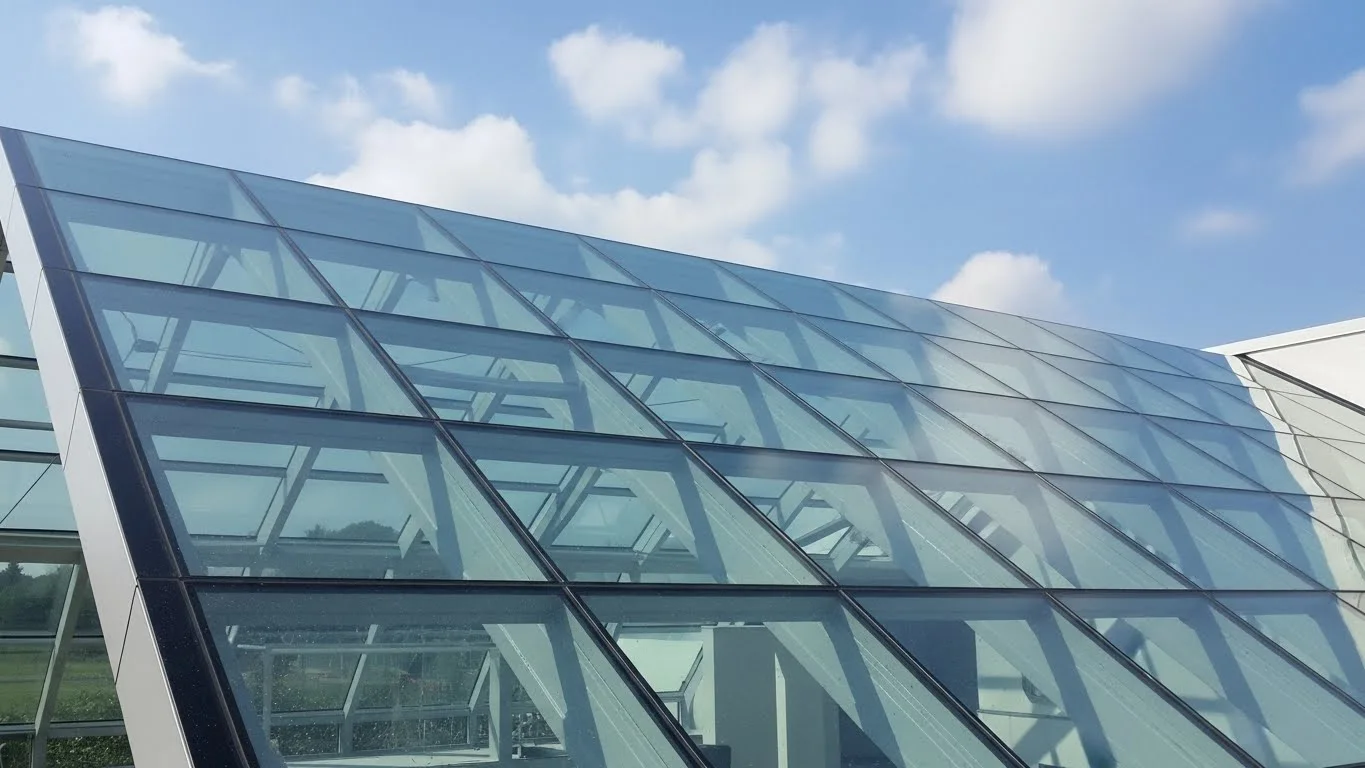 Vidrio templado de seguridad para techos elegantes