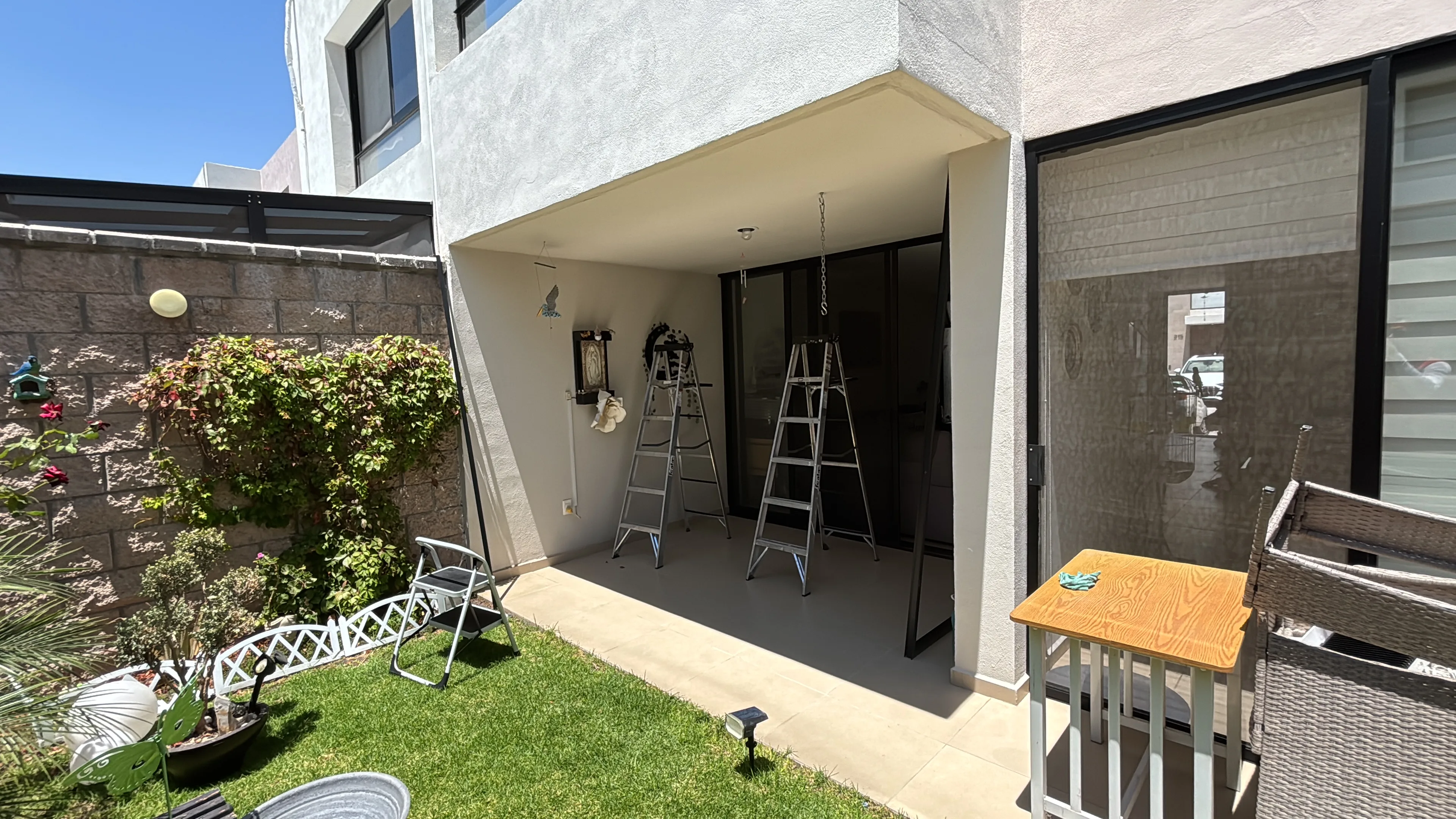 Preparación del área para mosquiteros