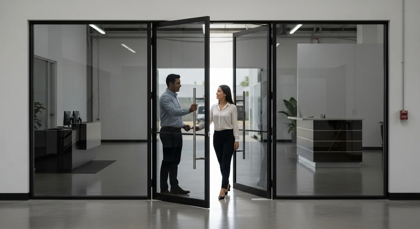 Película polarizada para ventana residencial