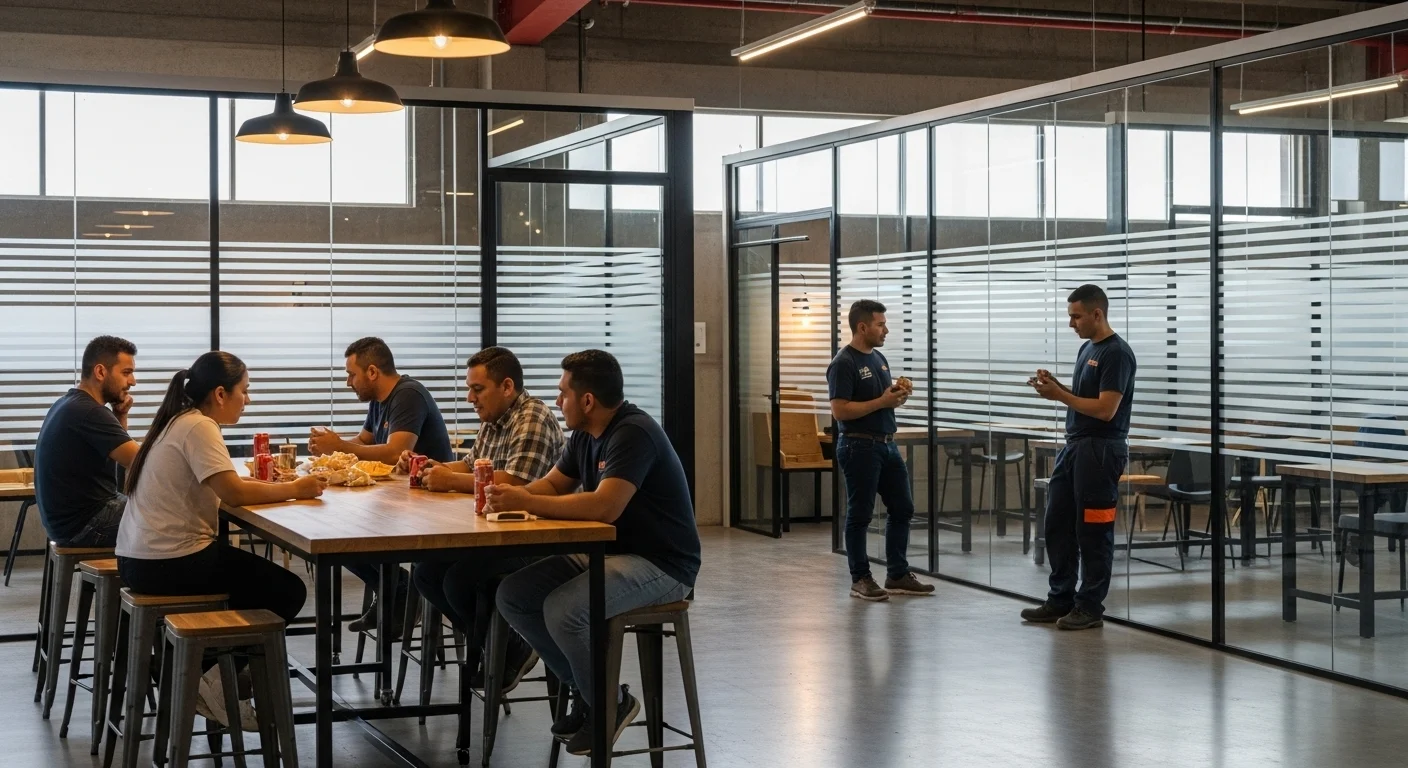 Película de seguridad para ventanas comerciales
