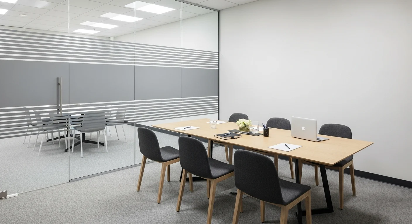 Película decorativa esmerilada con diseño